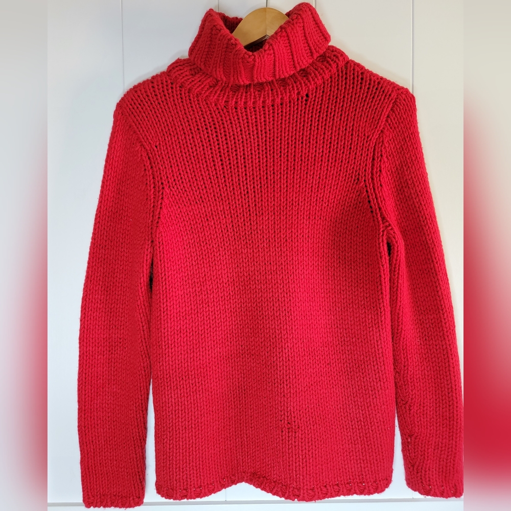 GAP Turtleneck Sweater Red Size Medium